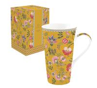 MAGIE d'ORIENT Coffret 1 Mégamug 60 n porcelaine - jaune