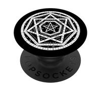Magie énochienne de Sigillum Aemeth Dee PopSockets PopGrip Adhésif