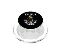 Magie Pratique au Travail Taureau Zodiac PopSockets PopGrip pour MagSafe