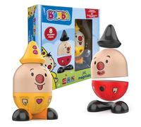 Magimals Set Bumba interactif et magnétique à connecter Ensemble (6 pièces). Jouets de Bain Amusants et créatifs pour Votre Enfant - Sûrs et faciles à Presser.