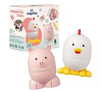 Magimals Wibly Wobly Farm | Jouets magnétiques | Jouets pour bébés | Jouets 1 an / 2 Ans / 3 Ans | Jouets garçons et Filles | Jouets de Bain | Jouets Animaux