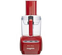 Magimix Robot multifonction Mini Plus 18253F - 1,7 L, hachoir/blender/presse-agrumes, 400 W - Rouge