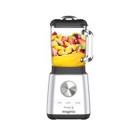 magimix Blender Power 5 XL Blender 2,8 l, moteur haute performance 1500 W, 4 programmes automatiques, smoothies, soupes, glace pilée et desserts congelés, sans BPA, chrome mat