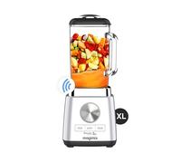 Magimix Blender Power Mixeur Professionnel 5XL Connect - Hachoir, Blender pour Smoothie, Mixeur Soupe, Hachoir Multifonction - Bol en verre - Chrome