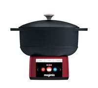 Magimix Cook Expert Set avec Cocotte 7L - Robot de Cuisine avec Accessoire Cocotte Aluminium - Idée Cadeau, Rouge