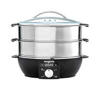 Magimix 11582 cuiseur vapeur 2 Nombre de paniers Pose libre 1900 W Noir, Chrome