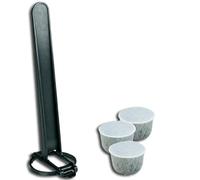 Lot de 3 filtres a eau anti-calcaires (113343-5486) Cafetière Expresso (19465,9001664482 MAGIMIX ELECTROLUX AEG)