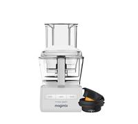 Magimix Robot de Cuisine multifonction 3200 Bol 2.6L plus Presse Agrumes - Hachoir, Blender- Moteur Professionnel Silencieux- Fabriqué en France - Blanc
