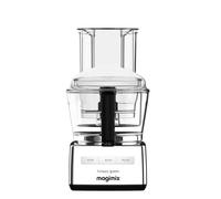 Magimix Robot de Cuisine multifonction 3200 Chrome Brillant Compact Bol 2.6L - Hachoir, Blender - Fabriqué en France