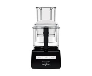 Magimix Robot de Cuisine Multifonction 5200 XL - Hachoir, Blender, Pétrin, Batteur - Accessoires Inclus - Idéal pour Famille - Moteur Professionnel Silencieux 3,6L - Fabriqué EN FRANCE (Noir)