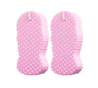 Magique Exfoliante Bain Éponge, 2PCS Ultra Douce Corps Éponge Bain, Réutilisable Élimine Peaux Mortes Exfoliante Éponges Pour Corps, Nettoyage Profondeur Douche Bains Corp Exfoliantes Éponges Brosse