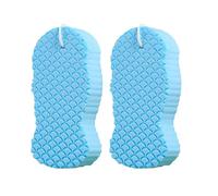Magique Exfoliante Bain Éponge, 2PCS Ultra Douce Corps Éponge Bain, Réutilisable Élimine Peaux Mortes Exfoliante Éponges Pour Corps, Nettoyage Profondeur Douche Bains Corp Exfoliantes Éponges Brosse