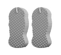 Magique Exfoliante Bain Éponge, 2PCS Ultra Douce Corps Éponge Bain, Réutilisable Élimine Peaux Mortes Exfoliante Éponges Pour Corps, Nettoyage Profondeur Douche Bains Corp Exfoliantes Éponges Brosse