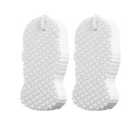 Magique Exfoliante Bain Éponge, 2PCS Ultra Douce Corps Éponge Bain, Réutilisable Élimine Peaux Mortes Exfoliante Éponges Pour Corps, Nettoyage Profondeur Douche Bains Corp Exfoliantes Éponges Brosse