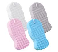 Magique Exfoliante Bain Éponge, 4PCS Ultra Douce Corps Éponge Bain, Réutilisable Élimine Peaux Mortes Exfoliante Éponges Pour Corps, Exfoliation Profondeur Douche Bains Corp Exfoliantes Éponges Brosse