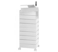 MAGIS 360 meuble avec 10 tiroirs (Blanc - ABS poli / Aluminium)