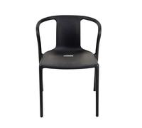 Magis Chaise avec accoudoirs Air Armchair gris anthracite pour interieur et exterieur
