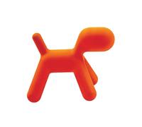 MAGIS chaise pour enfants chien abstrait PUPPY MEDIUM (Orange - Polyéthylène)