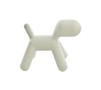 MAGIS chaise pour enfants chien abstrait PUPPY SMALL (Blanc RAL 9010 - Polyéthylène)