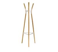 MAGIS portemanteau STEELWOOD COAT STAND (Blanc - Hêtre naturel / acier verni)