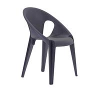 MAGIS set de 12 chaises pour l'extérieur BELL CHAIR (Midnight - Polipropilene riciclato)