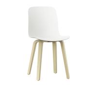 MAGIS set de 2 chaises SUBSTANCE PLYWOOD (Blanc - Frêne naturel et polypropylène)