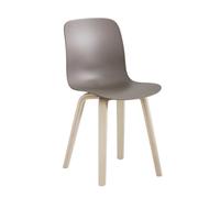 MAGIS set de 2 chaises SUBSTANCE PLYWOOD (Gris beige - Frêne naturel et polypropylène)