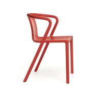 MAGIS set de 4 chaises avec armes AIR-ARMCHAIR (Rouge - Polypropylène)
