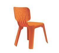 MAGIS set de 4 chaises pour enfants ALMA (Orange jaune - Polypropylène)