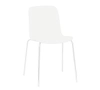 MAGIS set de 4 chaises SUBSTANCE STEEL (Blanc - Acier verni blanc et polyurétane)