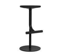 MAGIS tabouret pivotant à hauteur variable TIBU (Noir - acier verni et polyuréthane)
