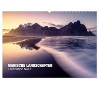 Magische Landschaften - Faszination Natur (Wandkalender 2026 DIN A2 quer), CALVENDO Monatskalender: Wunderschöne Landschaften aufgenommen in epischen Lichtstimmungen