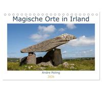 Magische Orte in Irland (Tischkalender 2026 DIN A5 quer), CALVENDO Monatskalender: Eine Reise zu den magische Orten Irlands