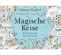 Johanna Basford – Voyage magique : 24 cartes postales à colorier – À garder ou à envoyer