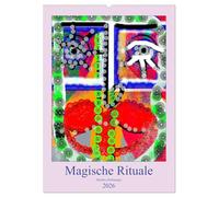 Magische Rituale (Wandkalender 2026 DIN A2 hoch), CALVENDO Monatskalender: Die Macht der Maske. Einzigartige Maskenmotive als moderne Darstellung von ... Ritualen Primitiven Völkern getragen wird.