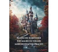 Magische Schlösser - Ein Ausmalbuch voller märchenhafter Pracht: 75 detailreiche Schloss- und Burgenmotive zum Entspannen und Kreativsein