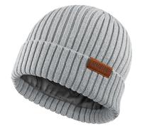 MAGISDU Bonnet Enfant Bebe Fille Garcon Laine Mérinos Casquette Chauffant Doublure Chapeau Hiver Chaud