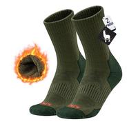 MAGISDU Chaussettes Chaudes Femme et Homme Laine Alpaga Chaussettes Thermiques Hautes Epaisse Anti Froid Hiver Running Ski Randonnée pour SnowBoard Sport Taille 35-51 Lot de 2