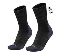 MAGISDU Chaussettes Chaudes Femme et Homme Laine Alpaga Chaussettes Thermiques Hautes Epaisse Anti Froid Hiver Running Ski Randonnée pour SnowBoard Sport Taille 35-51 Lot de 2