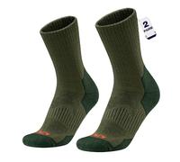 MAGISDU Chaussettes Chaudes Femme et Homme Laine Alpaga Chaussettes Thermiques Hautes Epaisse Anti Froid Hiver Running Ski Randonnée pour SnowBoard Sport Taille 35-51 Lot de 2