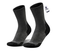 MAGISDU Chaussettes Chaudes Femme et Homme Laine Alpaga Chaussettes Thermiques Hautes Epaisse Anti Froid Hiver Running Ski Randonnée pour SnowBoard Sport Taille 35-51 Lot de 2