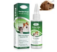 MagiSel Gouttes pour Les Yeux des Chats Et Chiens, Gouttes Oculaires Hydratantes pour Animaux, Gouttess Oculaires Pours Animaux De Compagnie, Pours Chats Et Chiens, La Fonction Hydratante 60ML