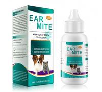 MagiSel Huile Anti, Soins des Oreilles pour Chiens, Gouttes Auriculaires pour Animaux De Compagnie, sans Danger Pours Les Chiens Et Les Chats, Formule Douce Pours Animaux De Compagnie 22.2ML