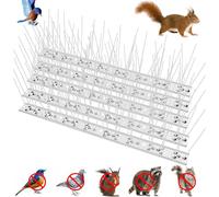 MagiSel Pic Anti Pigeon, Lot 2 Pic Anti Pigeon en Acier Inoxydable 25 cm, Anti Pigeons pour Balcon, Pique Anti Oiseaux, Repulsif Pigeon, Pic Anti-Pigeon pour Moineaux Hirondelles Corneilles Chat