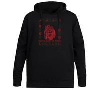 MAGITONE À Qui Appartient Ce Foutu Bébé Ce Noël Pull À Capuche Noir Unisexe sans Genre Unisex Black Hoodie Men Women