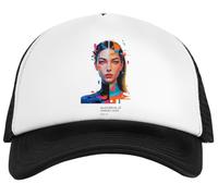 MAGITONE Algorya Objectif 2030 Boxy Casquette Snapback Enfant Blanche Kid Kid White Snapback Children Baseball Cap