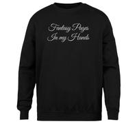MAGITONE Conception De Pages Fantastiques Entre Mes Mains Pull Noir Unisexe Ras du Cou sans Sexe Unisex Black Jumper Genderless Crewneck