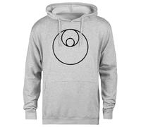 MAGITONE Diagramme des Soleils du Problème à Trois Corps Sweat à Capuche Unisexe Gris Pullover Unisex Grey Hoodie Genderless Pullover