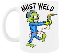MAGITONE Doit Souder Zombie Tasse À Café Blanche Tasse À Thé En Céramique White Coffee Mug Ceramic Tea Cup