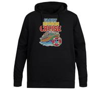 MAGITONE Graphique De Croisière pour Les Réunions De Famille Pull À Capuche Noir Unisexe sans Genre Unisex Black Hoodie Men Women